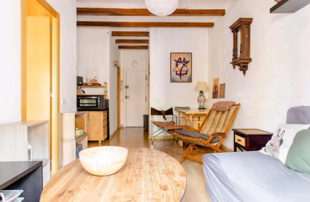 Apartamento Tranquilo Y Del Barrio Daire Barselona Dış mekan fotoğraf